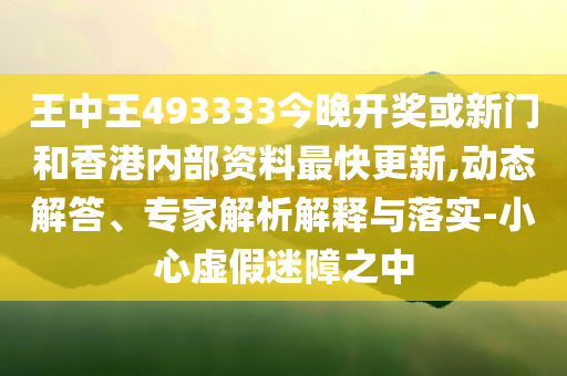 王中王493333今晚開獎——彩票背后的故事與挑戰(zhàn)，彩票背后的故事與挑戰(zhàn)，王中王493333今晚開獎揭秘